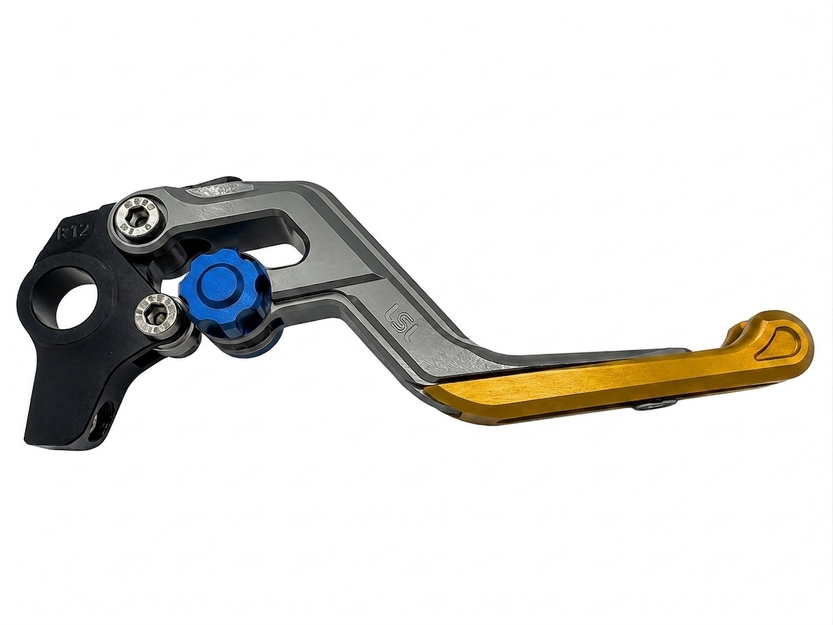 LSL ERGONIA Bremshebel R20 Anthracite/Blau/Gold