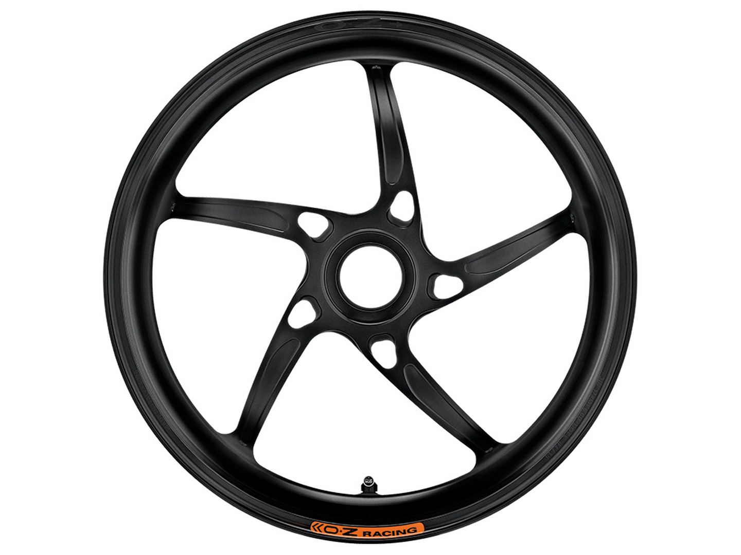 OZ Piega Aluminium hinten in schwarz matt für MV Agusta Brutale und F4