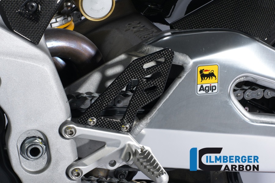 Ilmberger Carbon Fersenschutz links / rechts Fahrer, Carbon