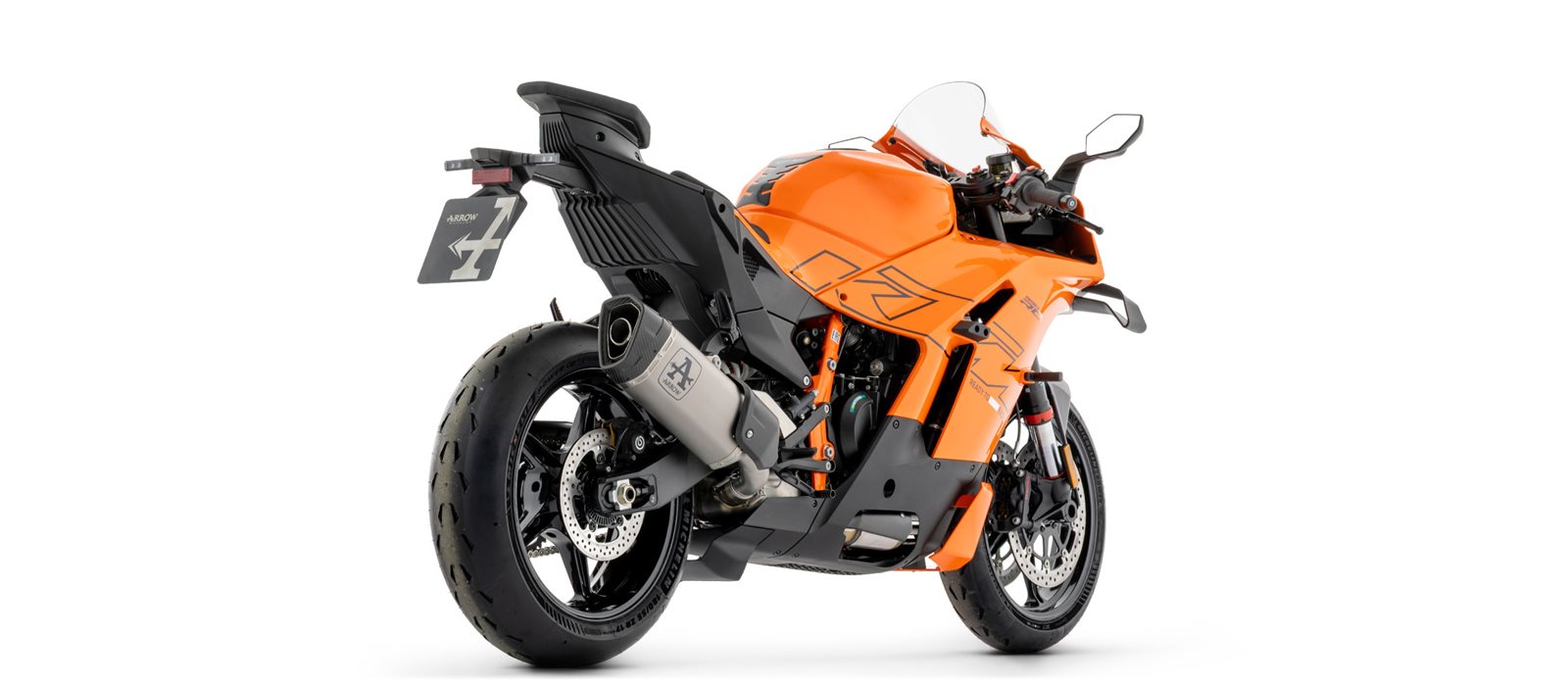 ARROW PISTA Slip-On Titan für KTM 990 RC R, 2025-