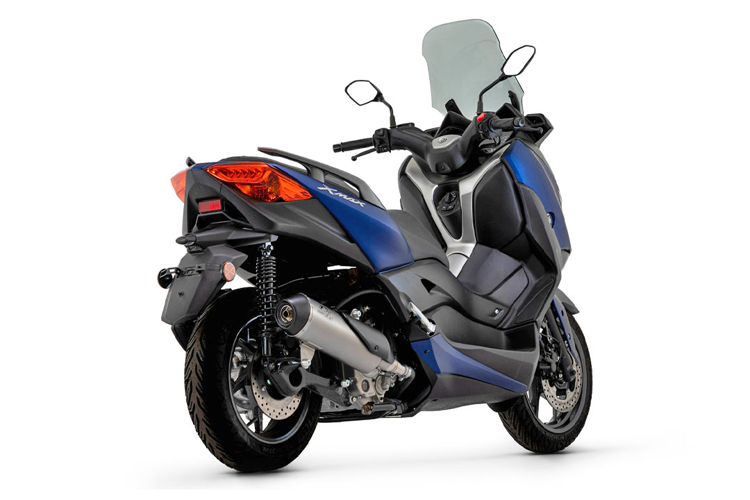 GIANNELLI Auspuffanlage G4.0 für Yamaha X-Max 300 und Tricity 300 ab Modelljahr 2021-, ohne Katalysator