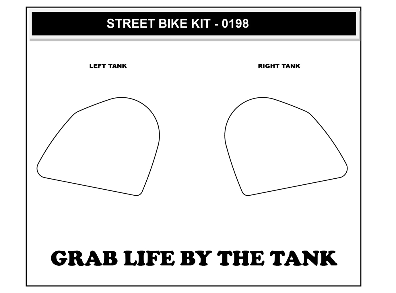 Stompgrip Tank Pad schwarz, Volcano, Streetbike Tank Kit für Ducati Desert X, 2022-2026, Desert X Discovery, 2024-2026, Desert X Rally, 2023-2026