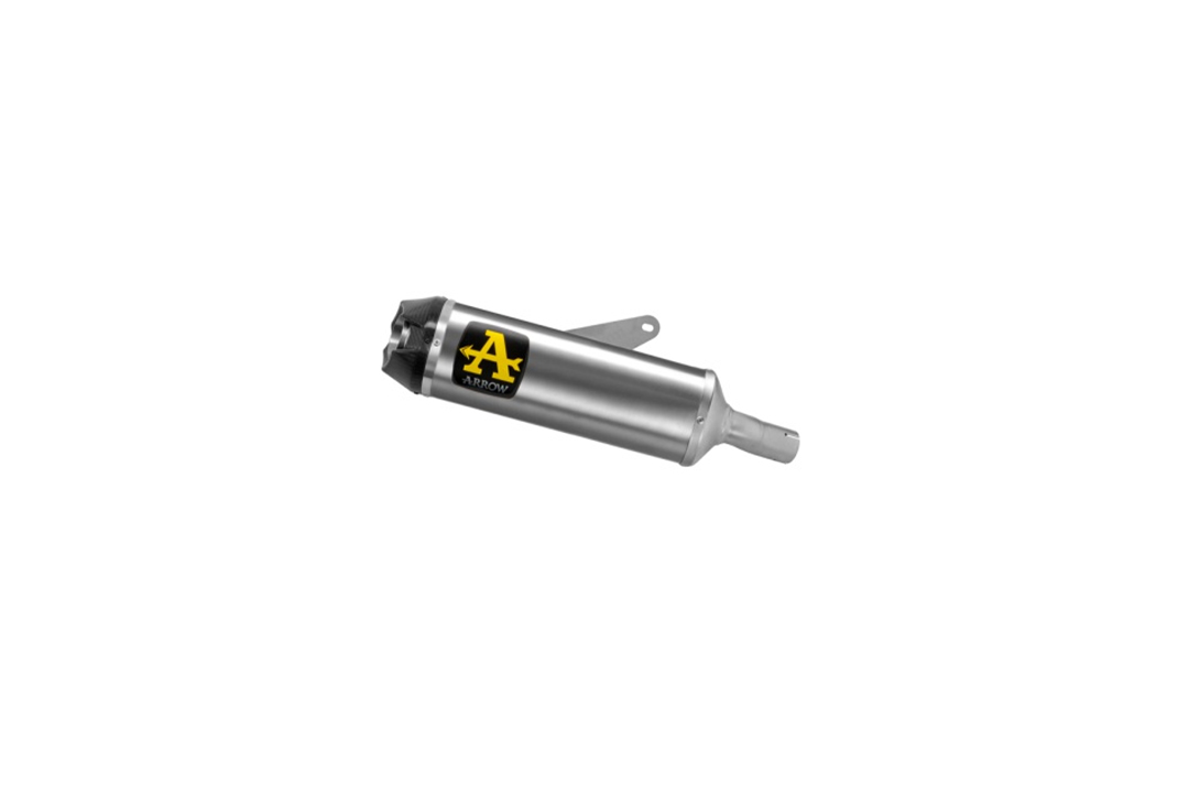 ARROW Auspuff INDY RACE Titan für Kawasaki Ninja 400 und Z400 2023-