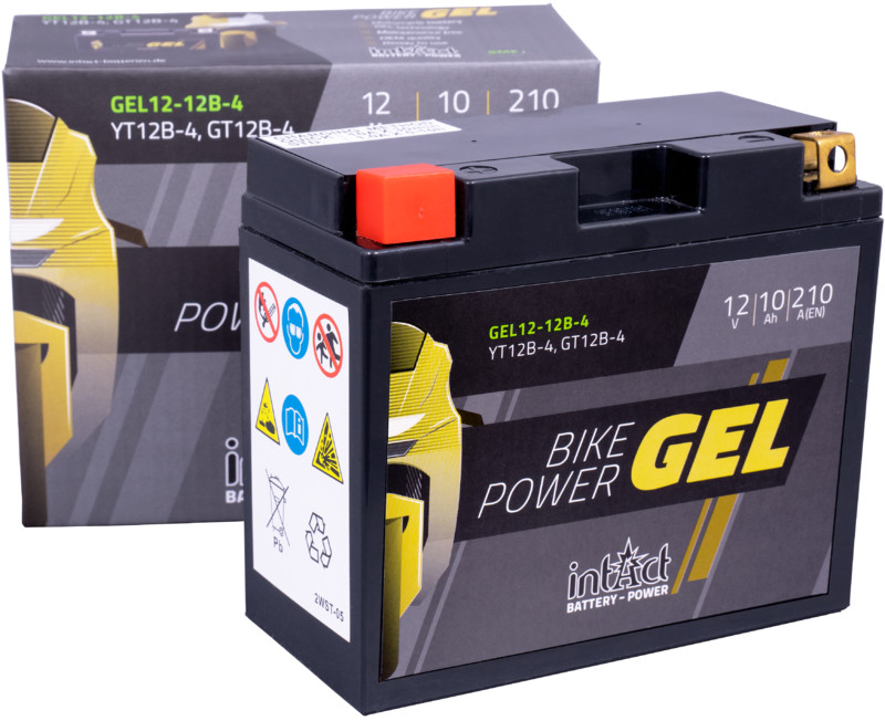 Intact GEL Batterie  YT12B-4 / GT12B-4
