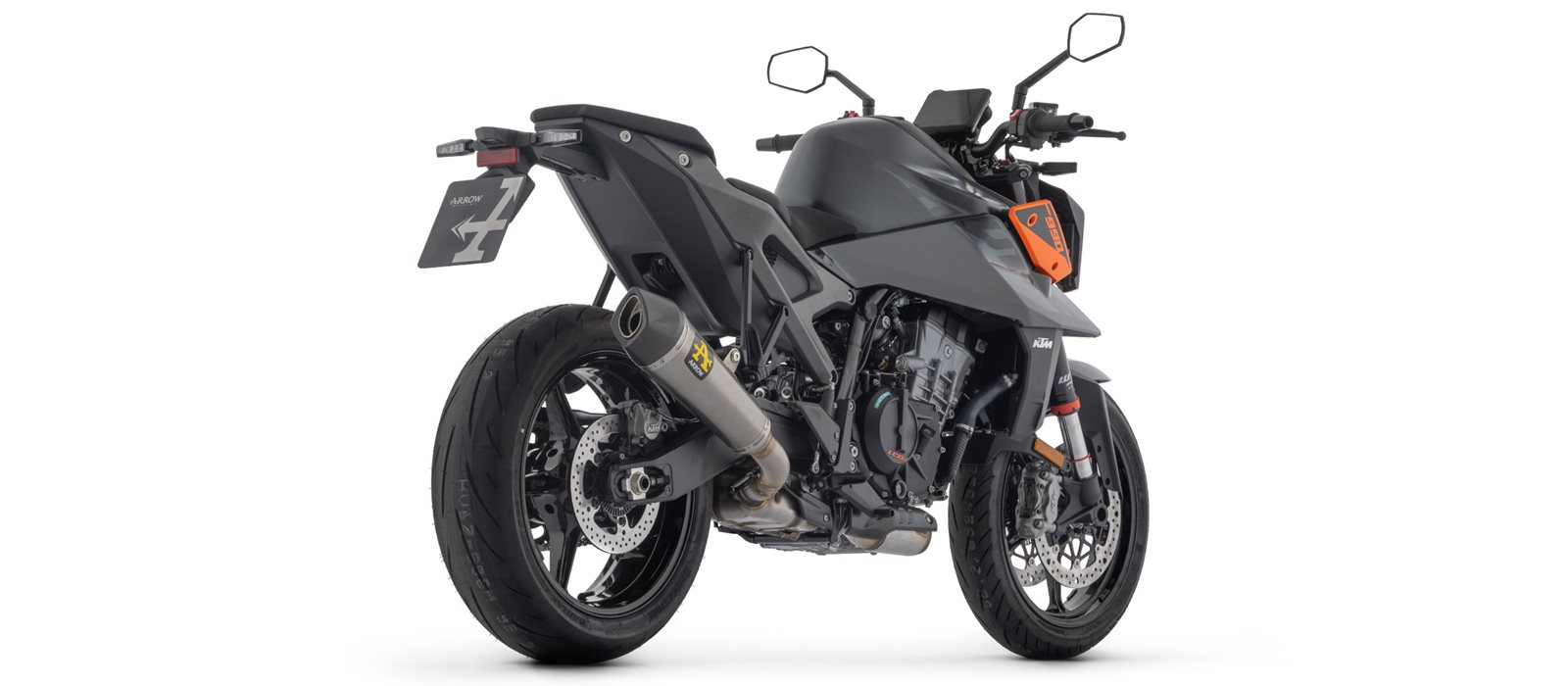 ARROW Auspuff X-KONE Titanium für KTM Duke 990 ab Modelljahr 2024-
