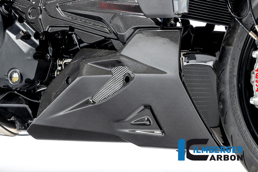 Ilmberger Carbon Motorspoiler rechts, glänzend, Ducati Diavel 1260 , 2019-