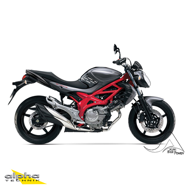 Stompgrip klar, Volcano, für Suzuki SFV650 Gladius, 2009-2015