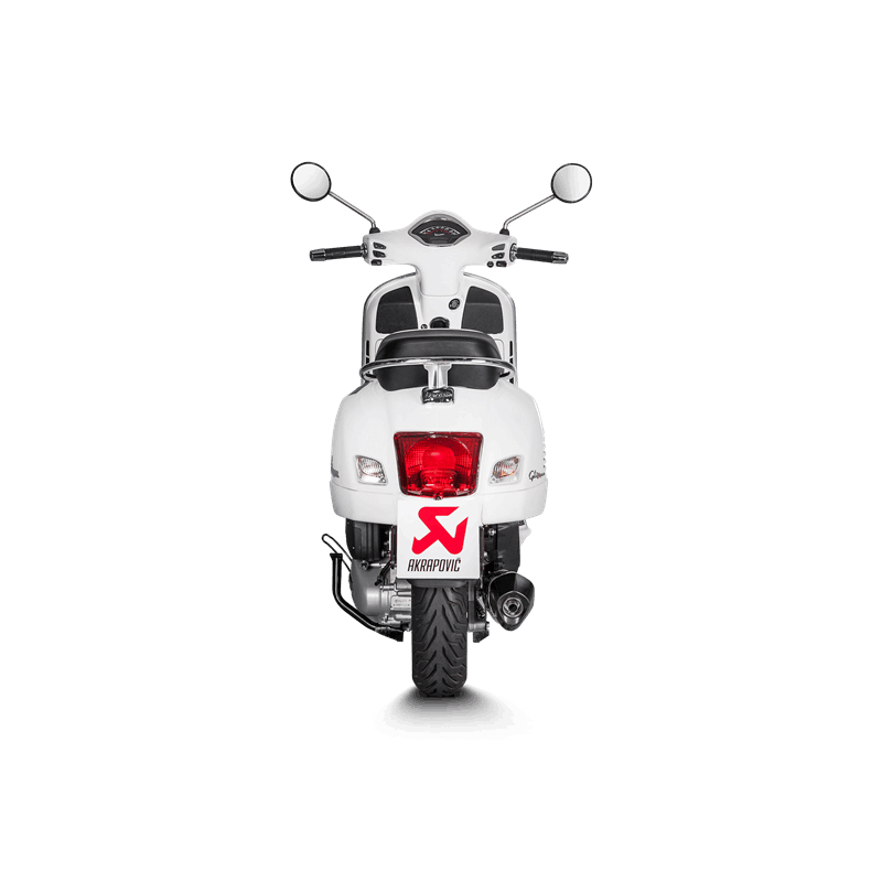 Akrapovic Slip-On Line (SS) Auspuff für Vespa GTS 125/150 i.e Super Modelljahr 2017-2020