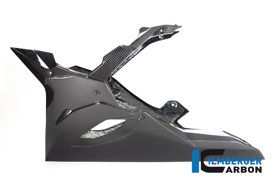Ilmberger Carbon Verkleidungsunterteil für Racing Auspuff, Carbon