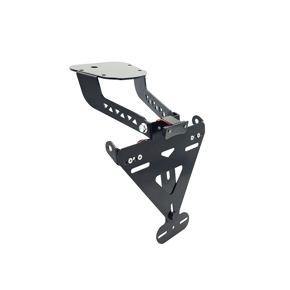 alpha Technik Kennzeichenhalter für Honda NC750; Typ RC88,RC89,RC90; Modelljahr 2016-
