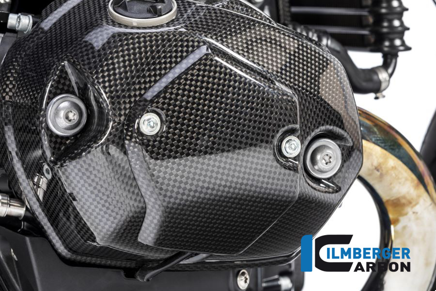 Ilmberger Carbon Ventildeckel rechts, glänzend, BMW R nineT 2014-2017, R nineT Racer, Scrambler, Urban GS 2016-