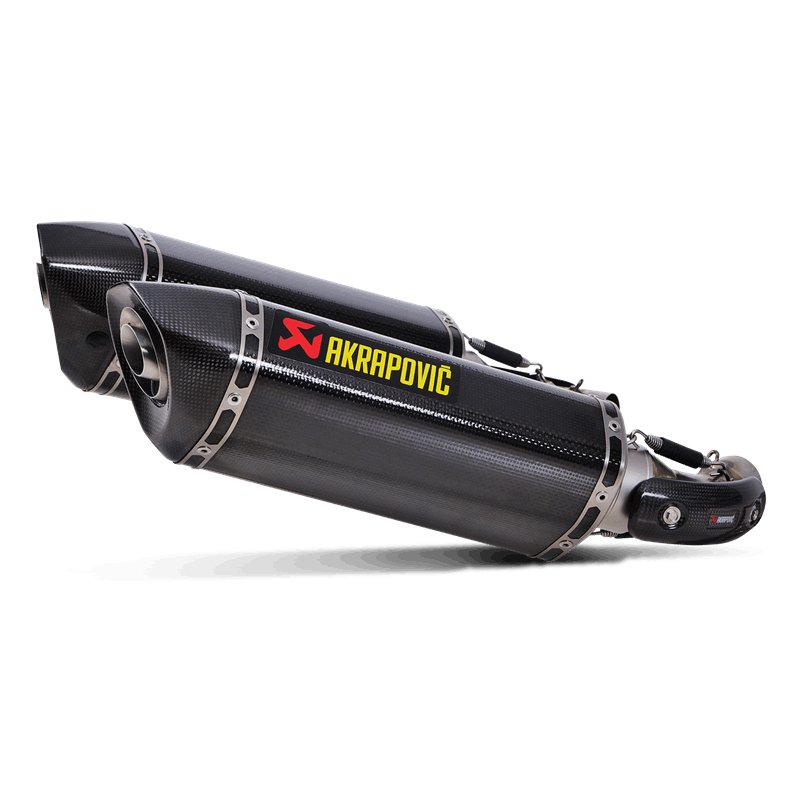 Akrapovic Slip-On Line (Carbon) Auspuff für Ducati Monster 1100/1100S 2009-2010, Monster 696 2008-2014, Monster 796/795 2010-2014