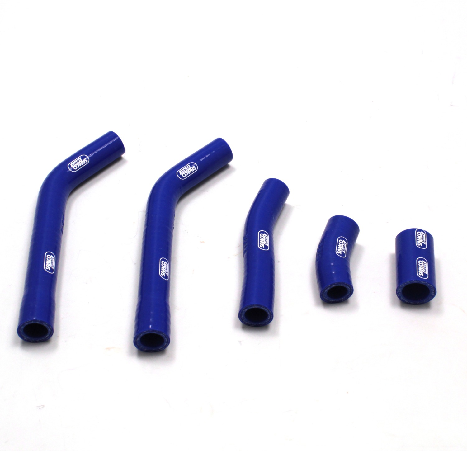 SAMCO SPORT Siliconschlauch Kit blau für Yamaha YZ125 Modelljahr 1989-1992