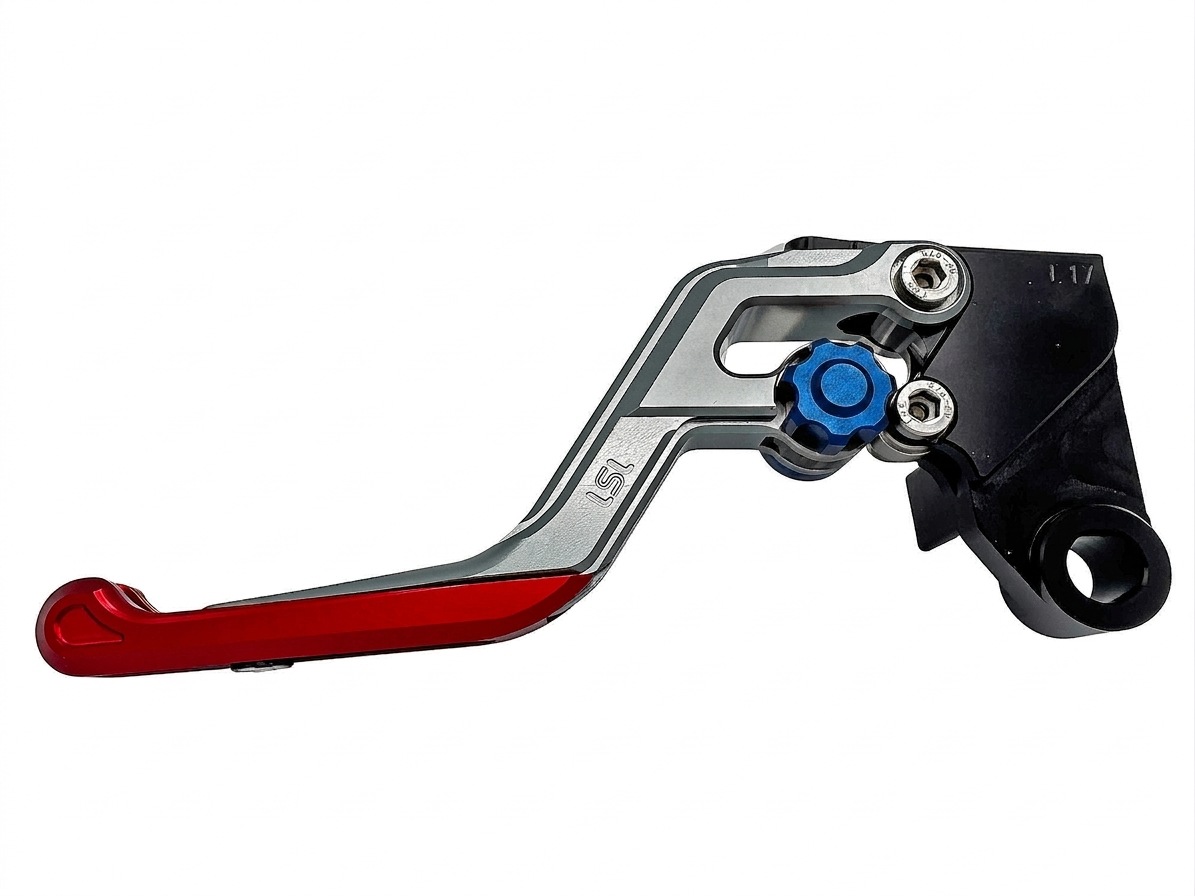 LSL ERGONIA Kupplungshebel L09R Silver/Blue/Red
