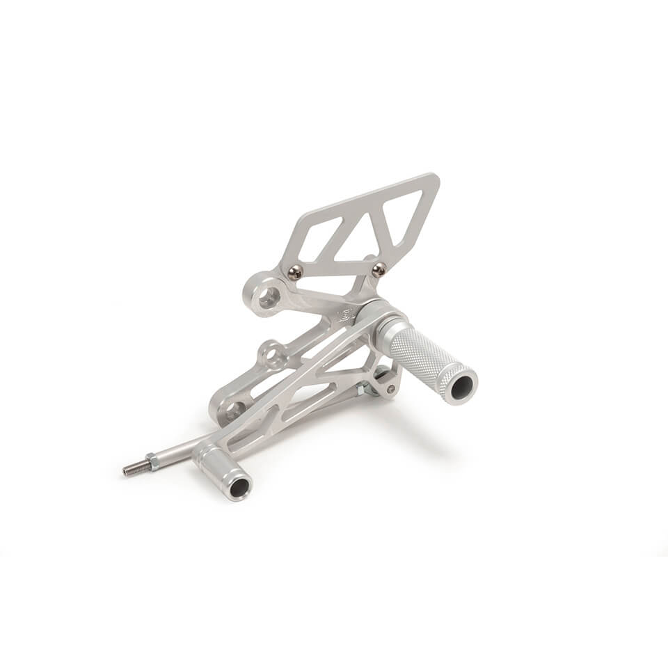 LSL Rastenanlage für Suzuki GSR750, 2011-2016, silber