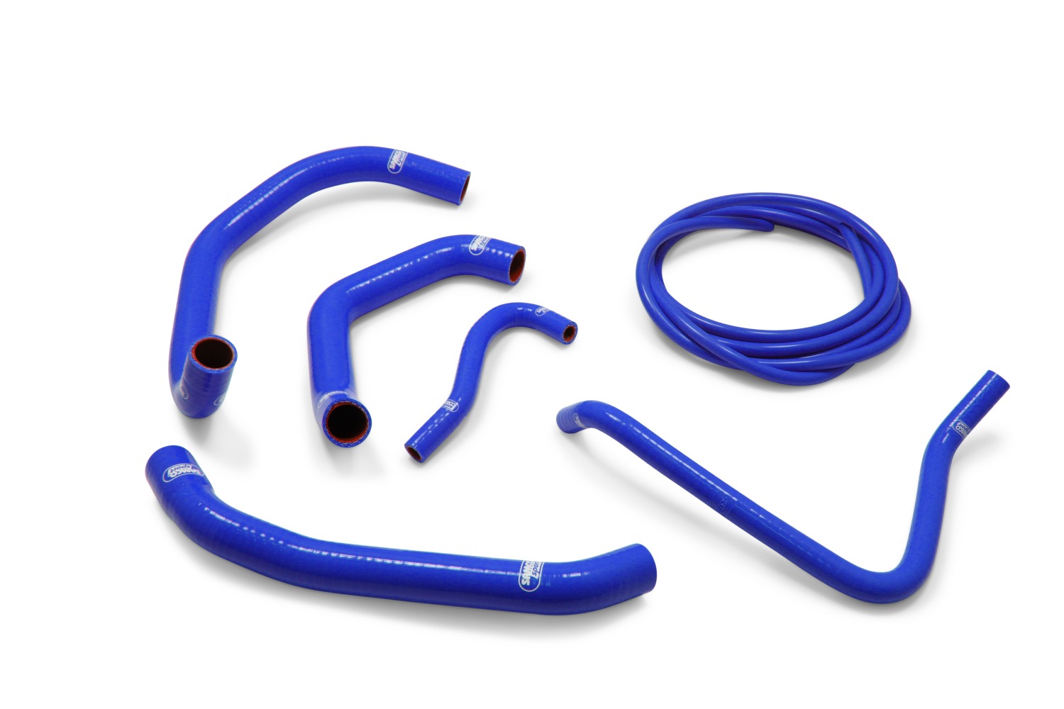SAMCO SPORT Siliconschlauch Kit 6-teilig blau für Kawasaki GTR1400 Modelljahr 2008-2009
