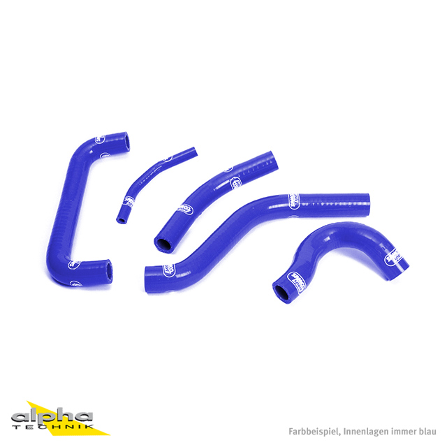 SAMCO SPORT Siliconschlauch Kit blau für Suzuki RMZ450 Modelljahr 2004-2005