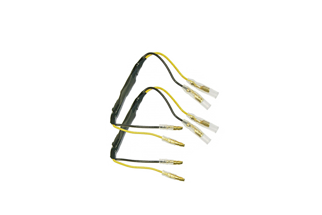alpha Technik Kennzeichenhalter-Blinker-Kit SQ-LED für Yamaha MT-07 RM33 / RM34 ab Modelljahr 2021 (Hinten)