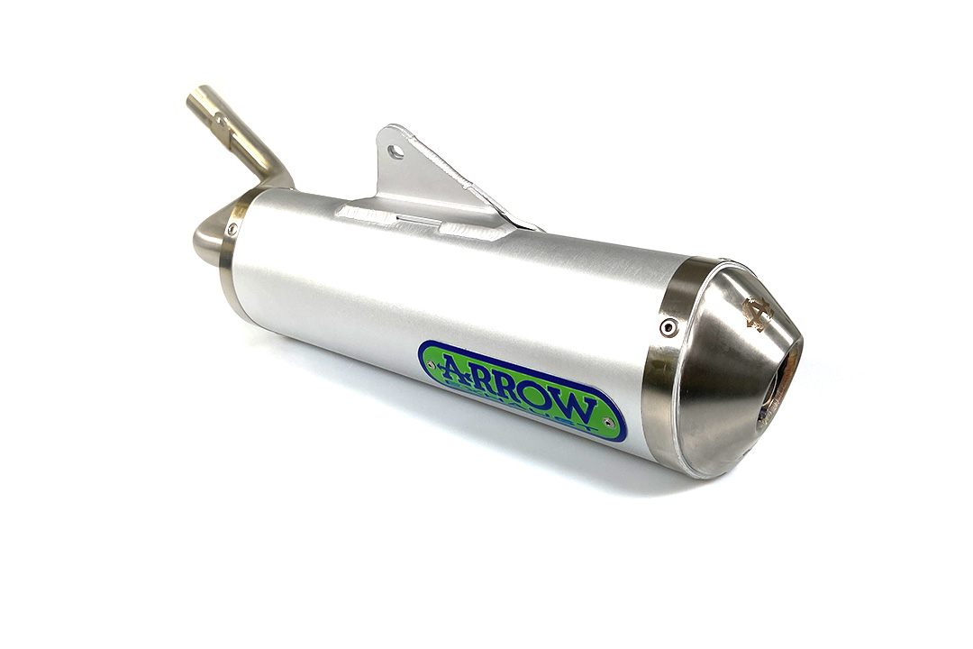 ARROW Auspuff THUNDER für Yamaha XT660R / XT660X Modelljahr 2004-2016, Aluminium