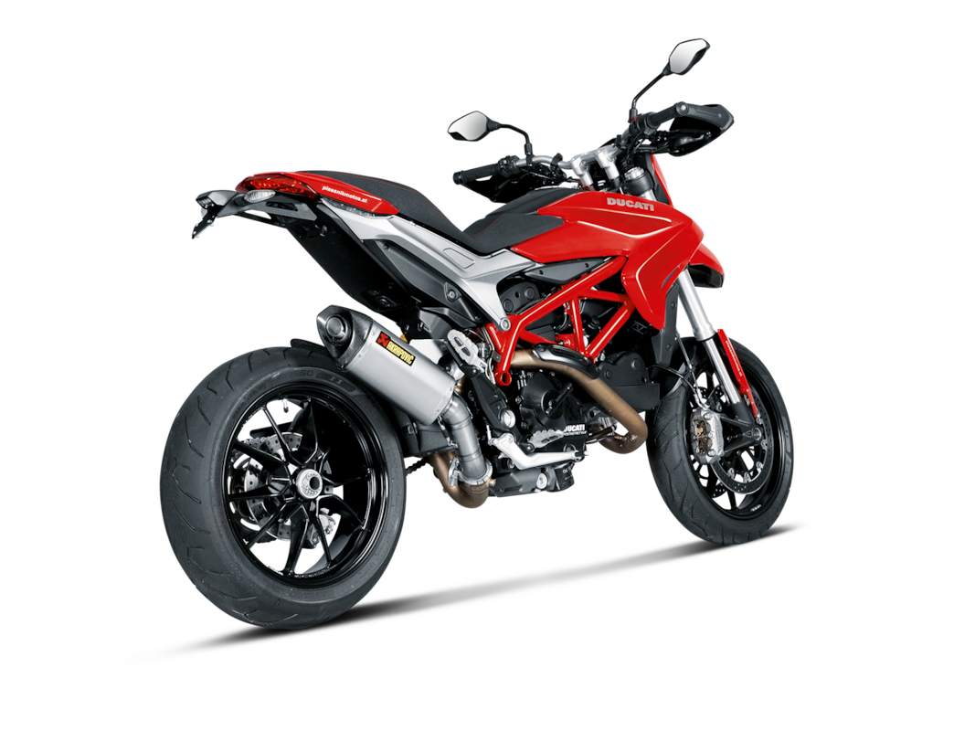 Akrapovic Link Pipe (Titanium) Auspuffanlage für Ducati Hypermotard Modelljahr 2013-2018 Hyperstrada Modelljahr 2013-2018