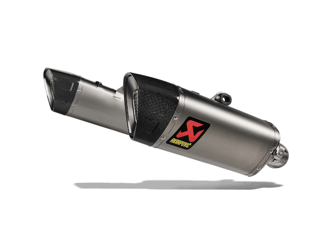 Akrapovic Slip-On Line (Titanium) Auspuff für Ducati Hypermotard 698 Mono / RVE,  Modelljahr 2024-2025