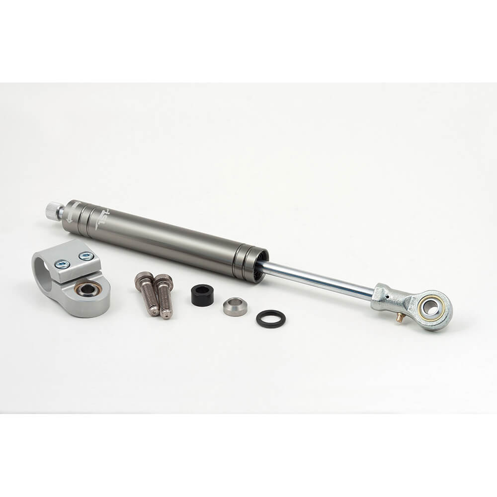 LSL Lenkungsdämpfer Kit mit Teilegutachten für Kawasaki ZX-10R/ZX6,  2006-, titan