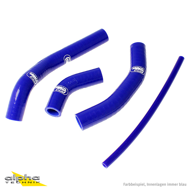 SAMCO SPORT Siliconschlauch Kit blau für Honda RS250 Modelljahr 1993-2000