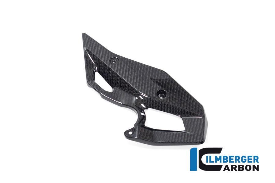 Ilmberger Carbon Fersenschutz links, glänzend, BMW R1300GS 2023-