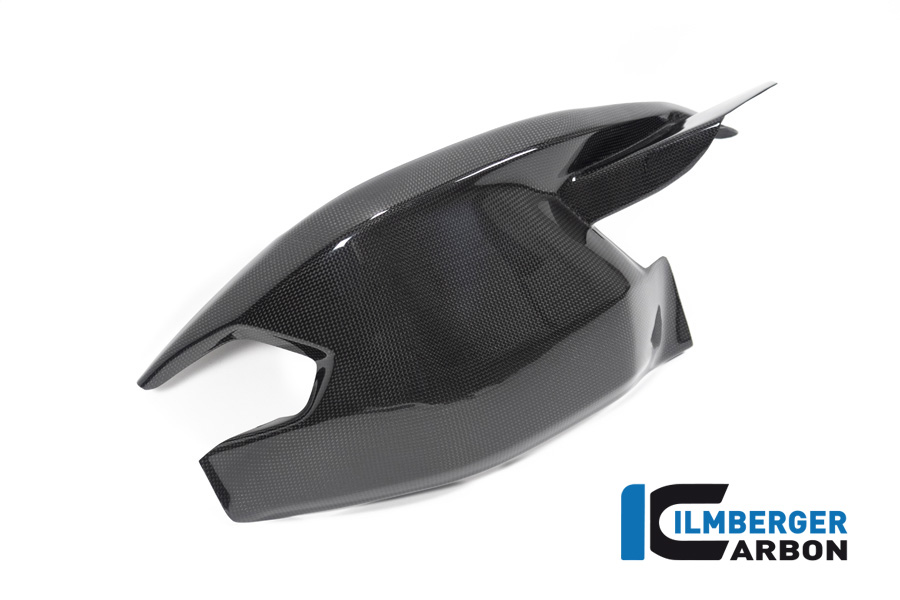 Ilmberger Carbon Schwingenabdeckung inkl. Kettenschutz, glänzend, für Ducati Diavel 1260 ab Modelljahr 2019-