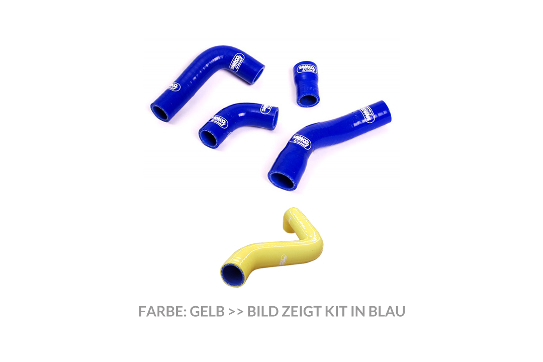 SAMCO SPORT Siliconschlauch Kit gelb für Yamaha TRX850 Modelljahr 1996-2000