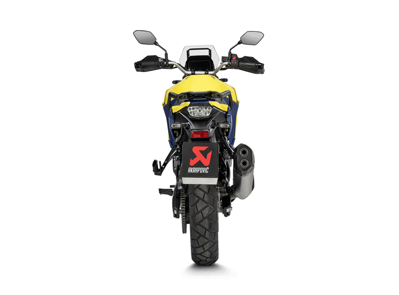 Akrapovic Slip-On Line (Titanium) Auspuff für Suzuki V-Strom 800 Modelljahr 2022-2025
