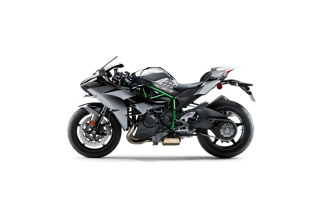 Stompgrip klar, Volcano, für Kawasaki, Ninja H2 (R, Carbon), 2015-2026
