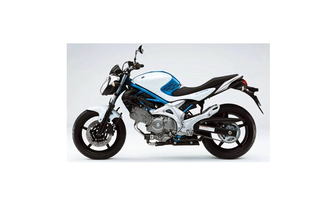 Stompgrip schwarz, Icon, für Suzuki SFV650 Gladius, 2009-15