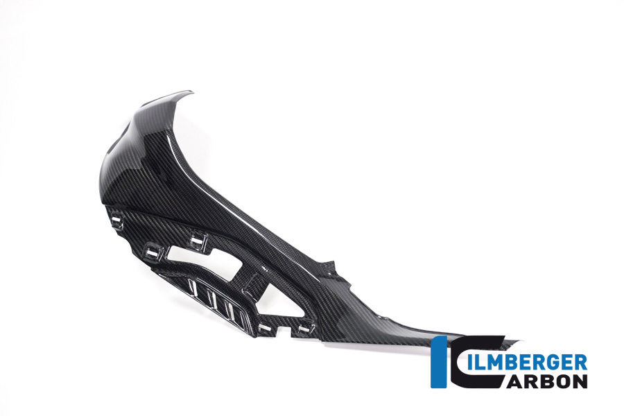 Ilmberger Carbon Seitendeckel links am Tank, Carbon
