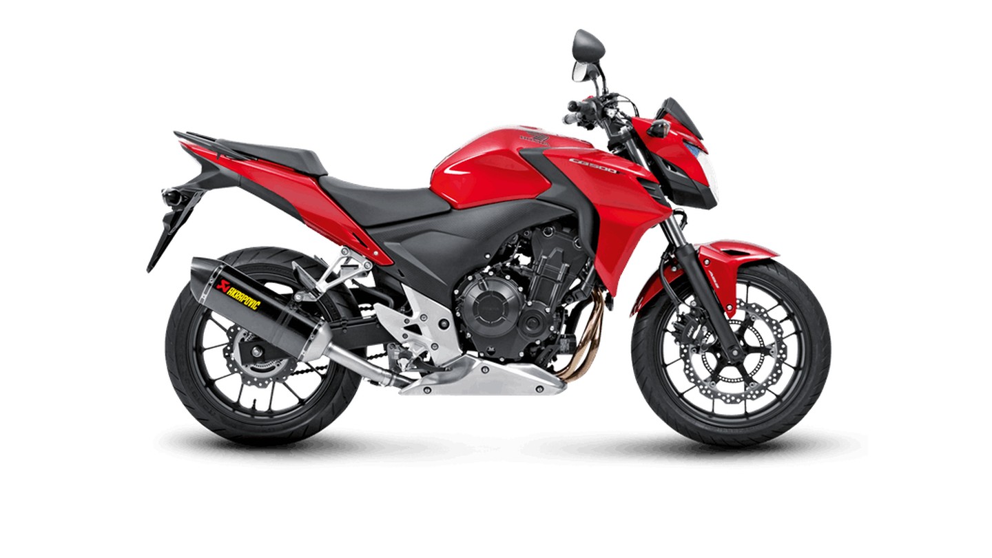 Akrapovic Slip-On Line (Carbon) Auspuff für Honda CB 400/500F 2013-2015