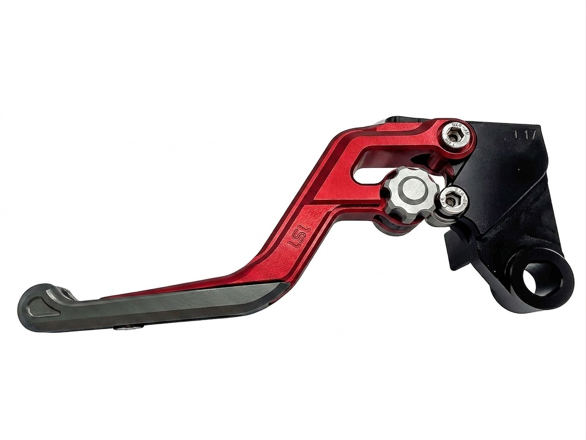 LSL ERGONIA Kupplungshebel L22 Rot/Silber/Anthrazit