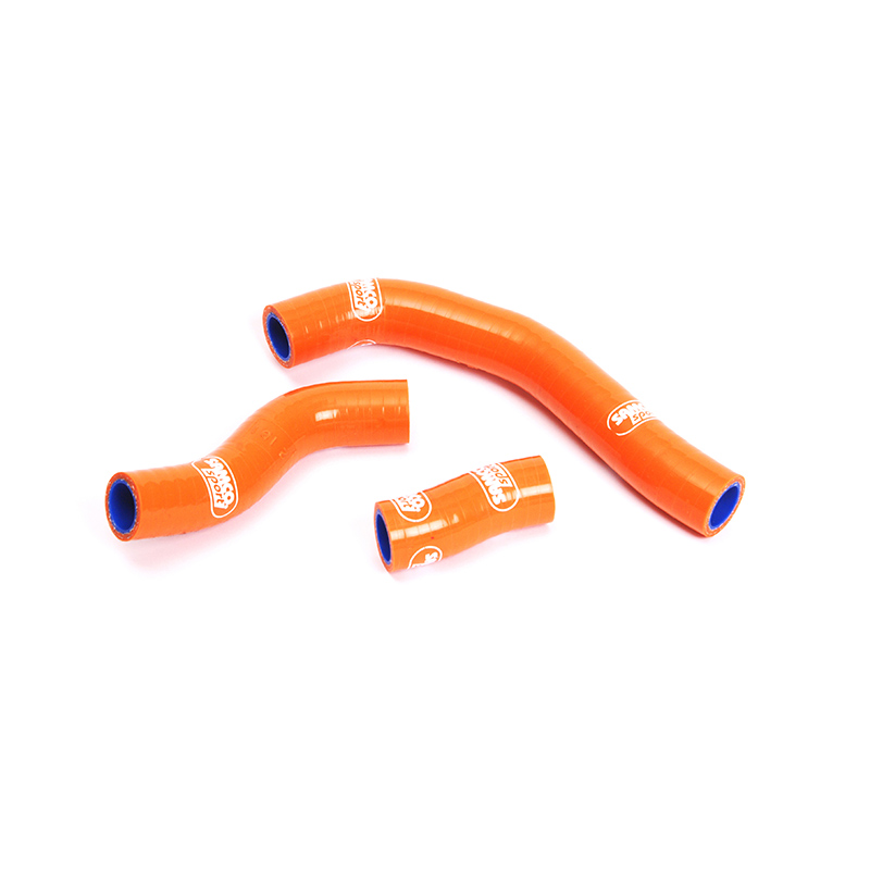 SAMCO SPORT Siliconschlauch Kit orange für KTM 450 SXS-F Modelljahr 2007 450 SX-F 450 SMR 450 XC-F Modelljahr 2007-2010