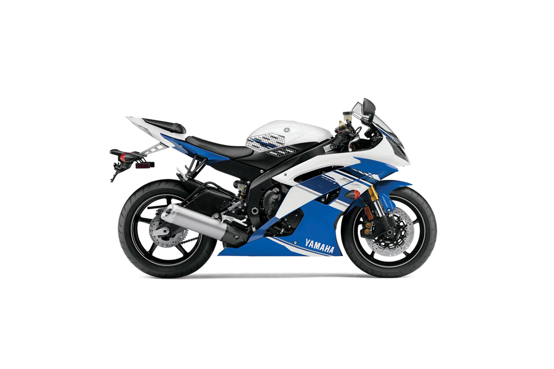 Stompgrip hybrid, Volcano, für Yamaha YZF-R6, 2008-2016