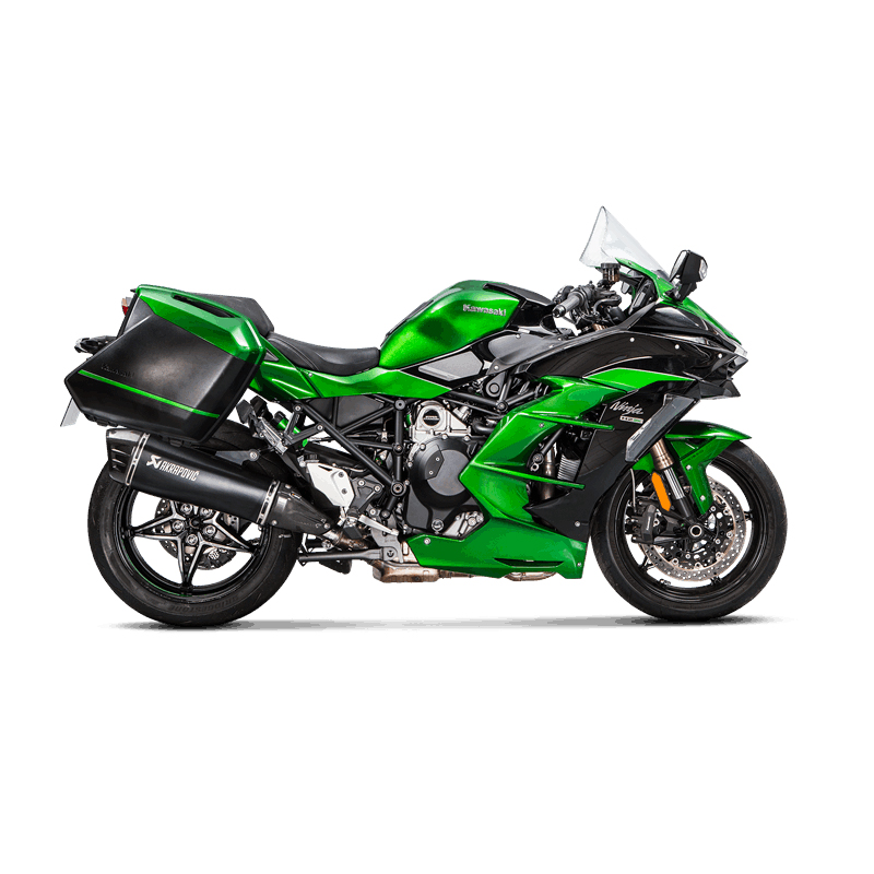 Akrapovic Slip-On Line (Titanium) Auspuff für Kawasaki Ninja H2 SX 2018-2020