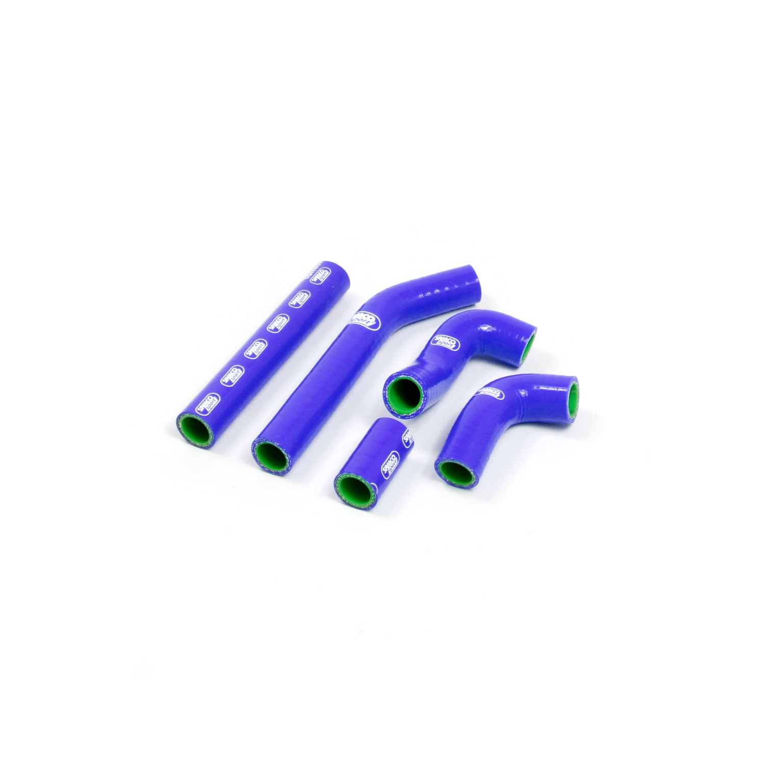 SAMCO SPORT Siliconschlauch Kit OEM Design blau für KTM 125 EXC 125 XCW 200 EXC 200 XC-W Husaberg TE125 Husqvarna TE125 Modelljahr 2012-2016
