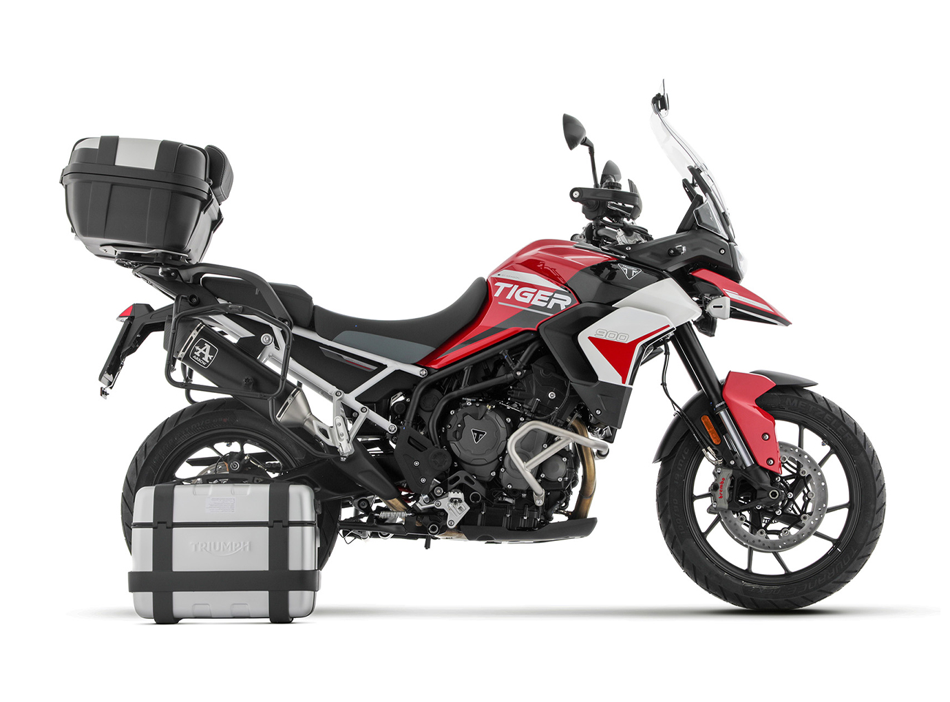 ARROW VELOCE DARK Slip-On für Triumph Tiger 900 Modelljahr 2020- 