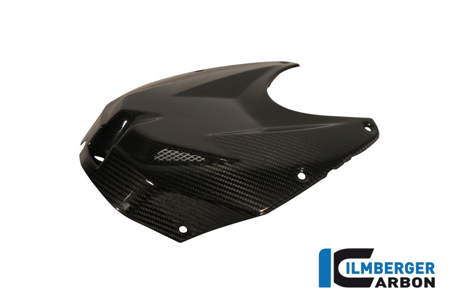 Ilmberger Carbon Tankabdeckung oben mit Gitter, Carbon