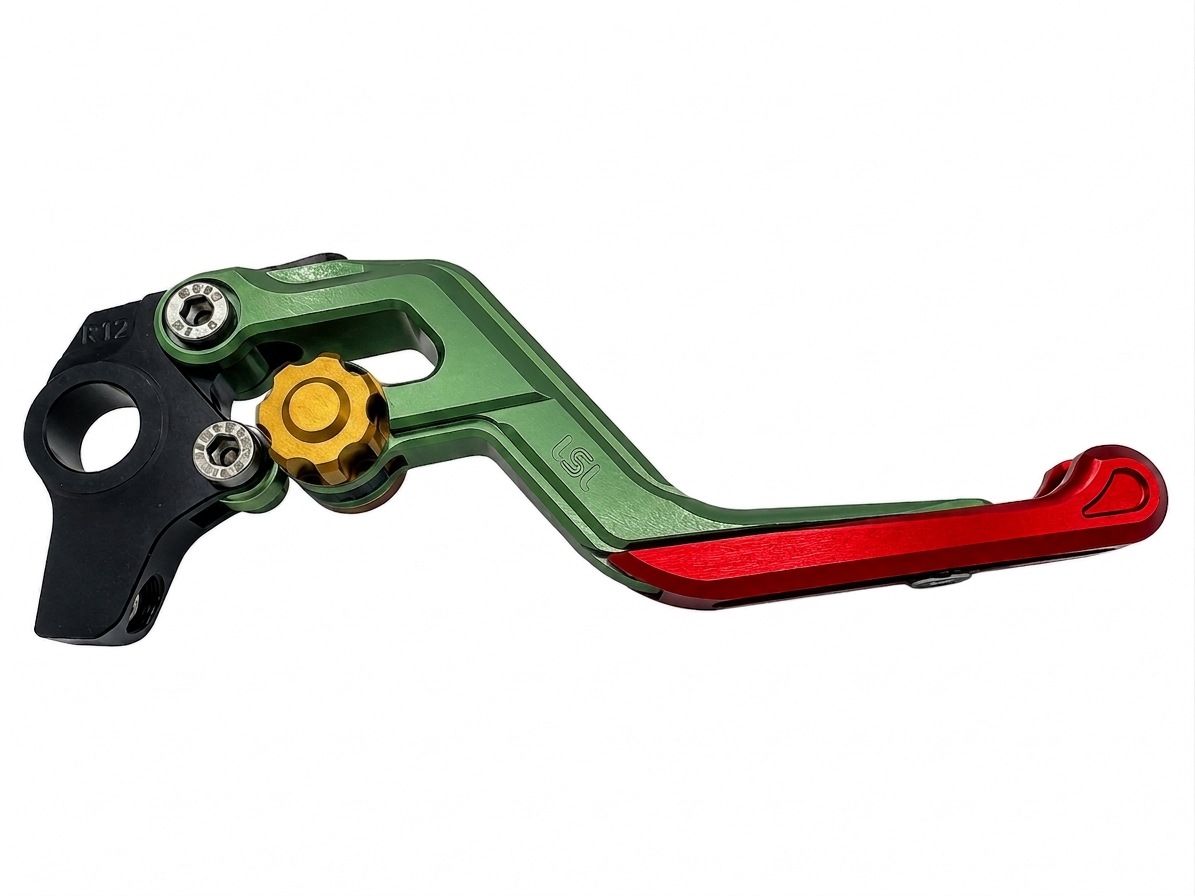 LSL ERGONIA Bremshebel R22 Grün/Gold/Rot