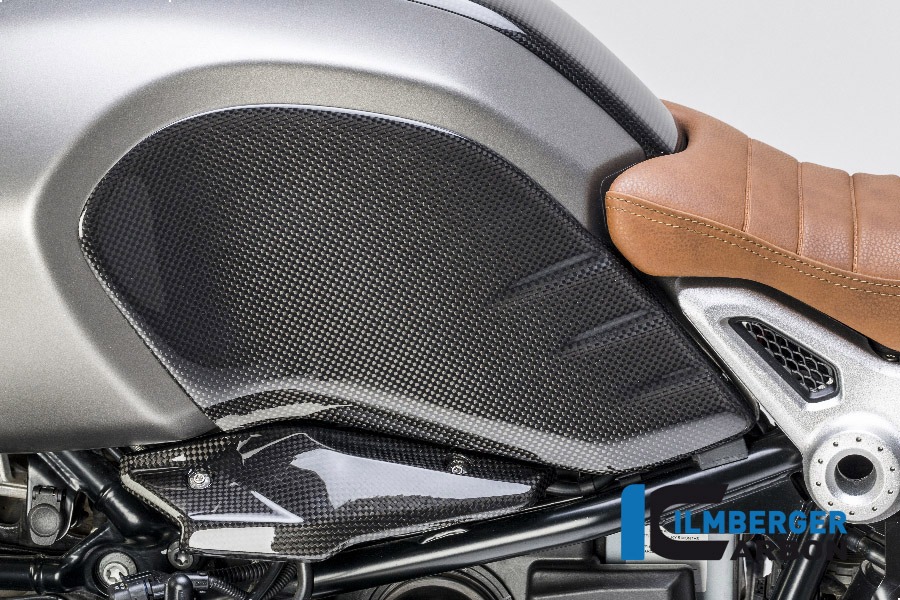 Ilmberger Carbon Tankabdeckung links, Carbon
