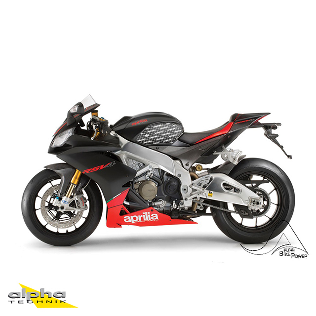 Stompgrip schwarz, Volcano, für Aprilia RSV4 und Tuono V4 (siehe Verwendungsliste)