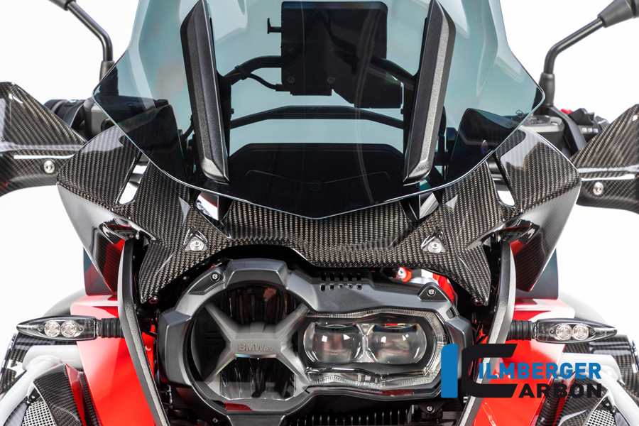 Ilmberger Carbon Windabweiser am Cockpit