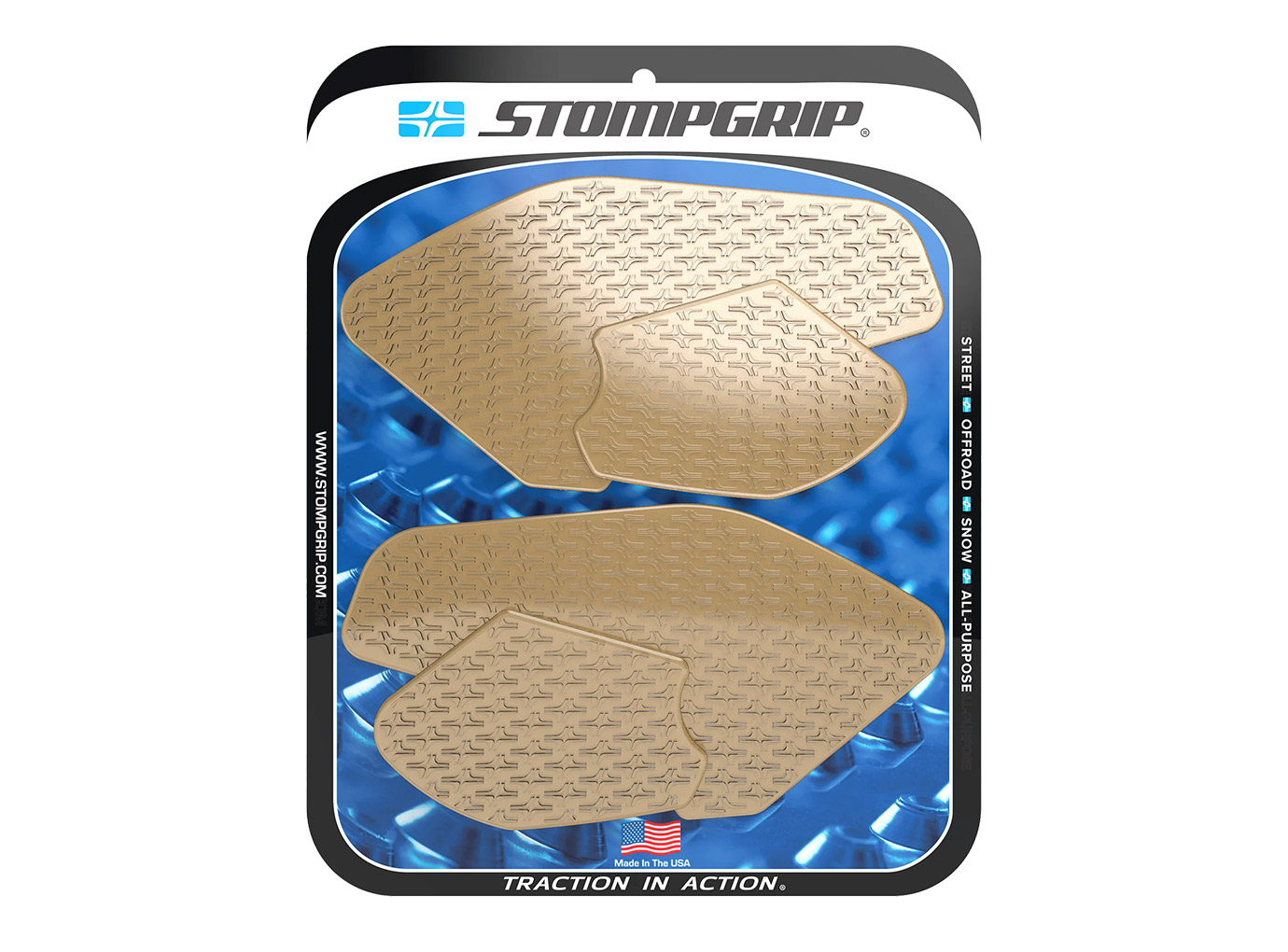 Stompgrip Tank Pad klar, Icon, für Yamaha MT-07, 2022-2025