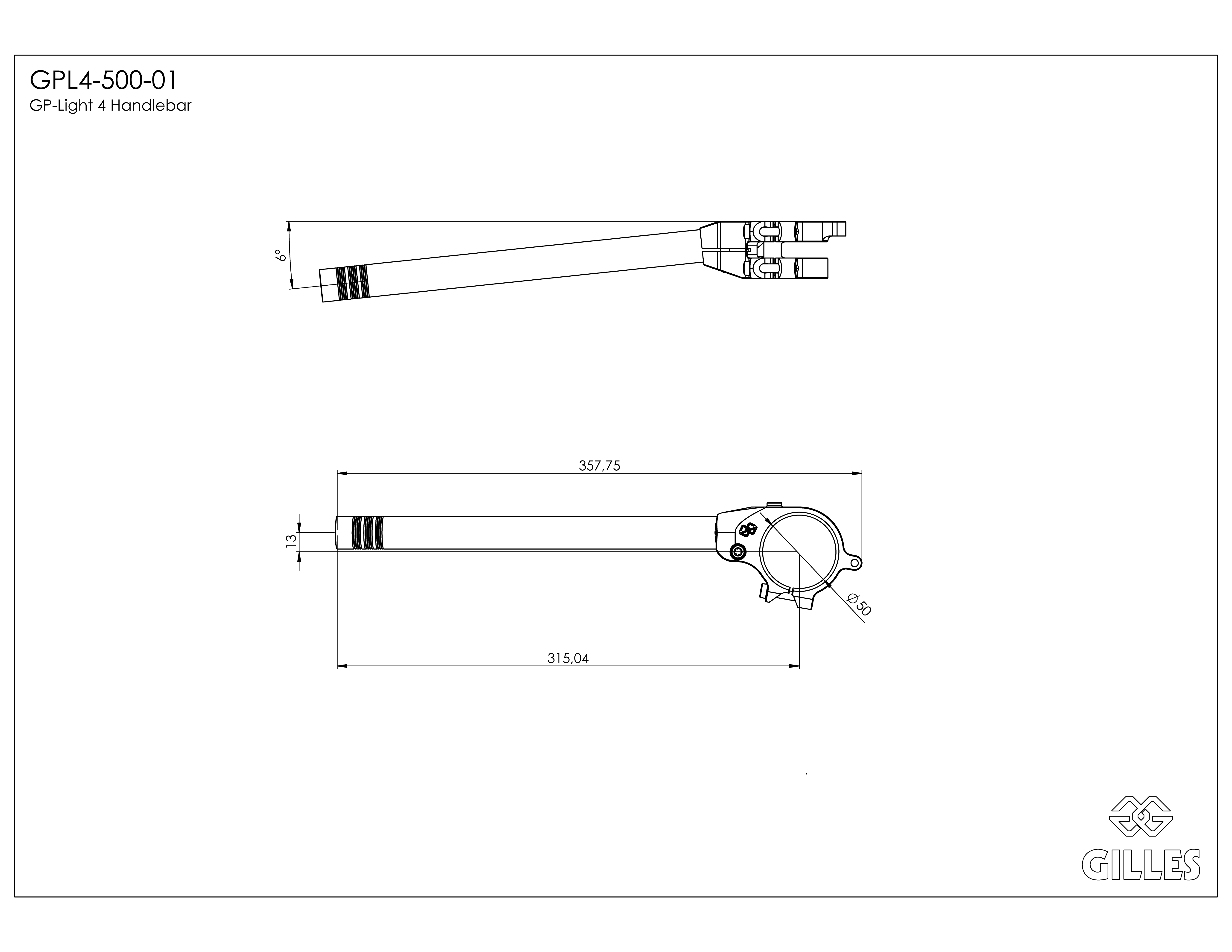 Gilles Lenkersystem GP Light, schwarz, für Triumph Daytona 660, Modelljahr ab 2024- und Street Triple 765 RS Typ H801, Modelljahr ab 2023-