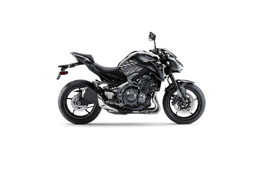 Stompgrip schwarz, Icon, für Kawasaki Z900, 2017-18