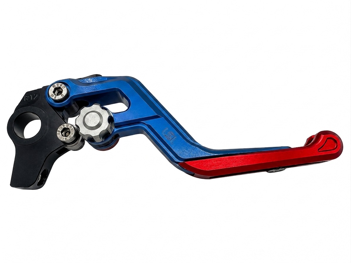 LSL ERGONIA Bremshebel R45 Blue/Silver/Red